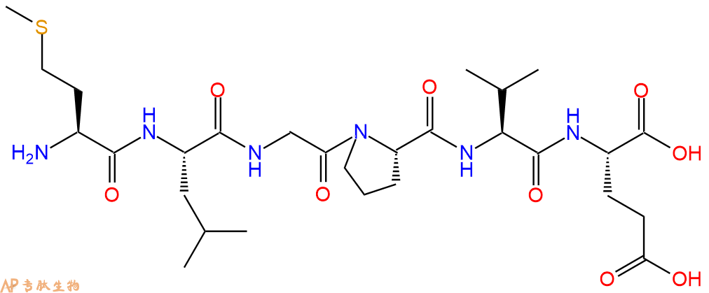 多肽MLGPVE的參數(shù)和合成路線|三字母為Met-Leu-Gly-Pro-Val-Glu|專肽生物產(chǎn)