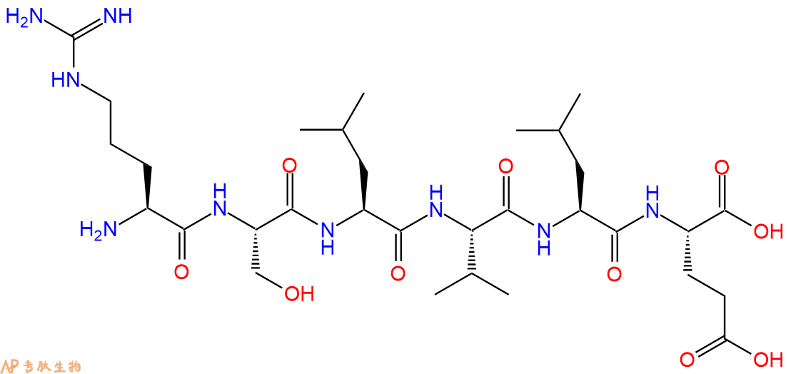 多肽RSLVLE的參數(shù)和合成路線|三字母為Arg-Ser-Leu-Val-Leu-Glu|專肽生物產(chǎn)