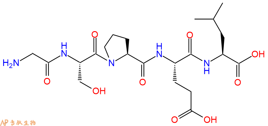 多肽GSPEL的參數(shù)和合成路線|三字母為Gly-Ser-Pro-Glu-Leu|專肽生物產(chǎn)品-定制多