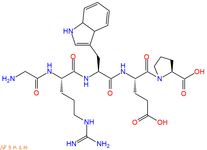 多肽GRWEP的參數(shù)和合成路線|三字母為Gly-Arg-Trp-Glu-Pro|專肽生物產(chǎn)品-定制多