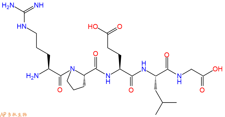 多肽RPELG的參數(shù)和合成路線|三字母為Arg-Pro-Glu-Leu-Gly|專肽生物產(chǎn)品-定制多