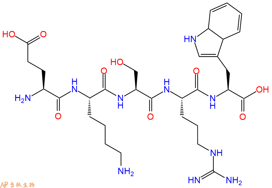 多肽EKSRW的參數(shù)和合成路線|三字母為Glu-Lys-Ser-Arg-Trp|專肽生物產(chǎn)品-定制多