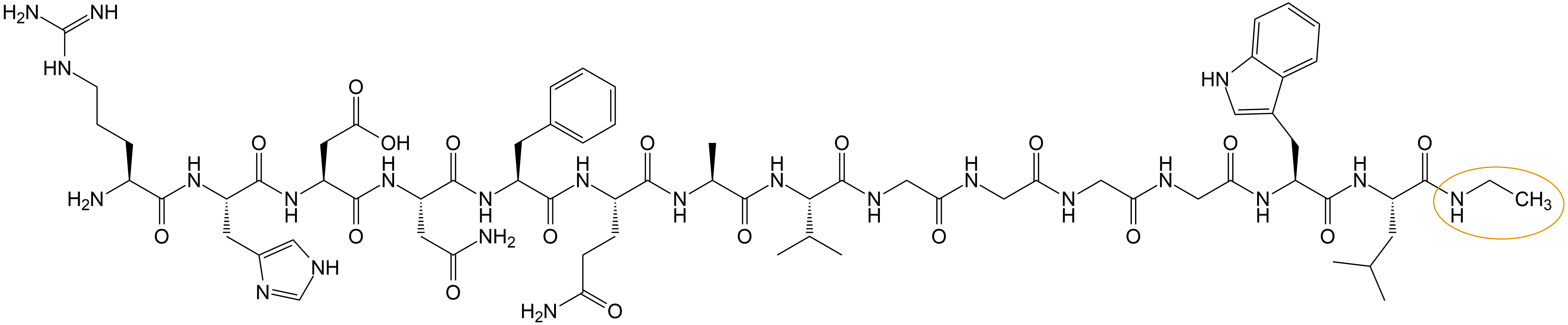 多肽C端修飾的結構(專肽生物tsjxdd.com)