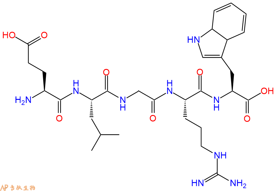 多肽ELGRW的參數(shù)和合成路線|三字母為Glu-Leu-Gly-Arg-Trp|專肽生物產(chǎn)品-定制多