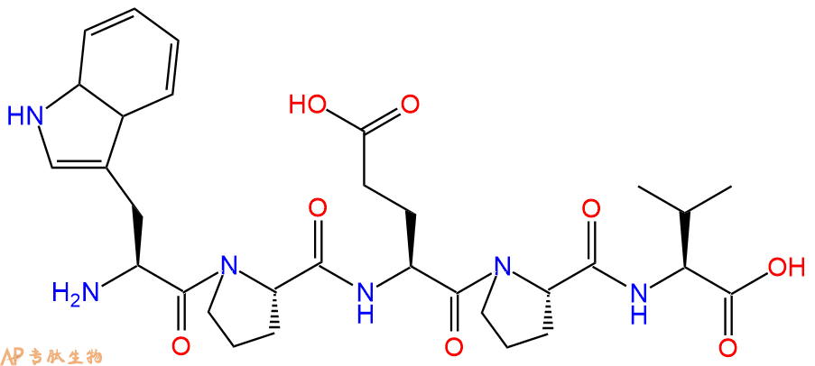 多肽WPEPV的參數(shù)和合成路線|三字母為Trp-Pro-Glu-Pro-Val|專肽生物產(chǎn)品-定制多