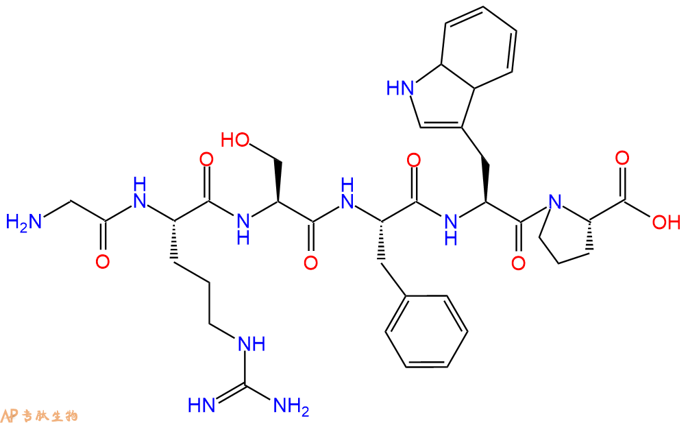 多肽GRSFWP的參數(shù)和合成路線|三字母為Gly-Arg-Ser-Phe-Trp-Pro|專肽生物產(chǎn)