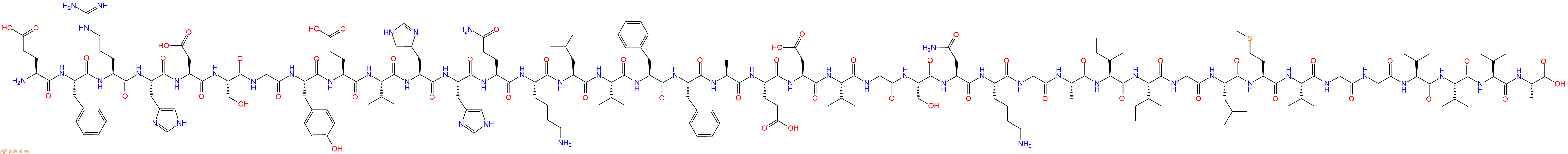 專肽生物產(chǎn)品淀粉肽Amyloid β-Protein (3-42)、Aβ3-42157884-74-7