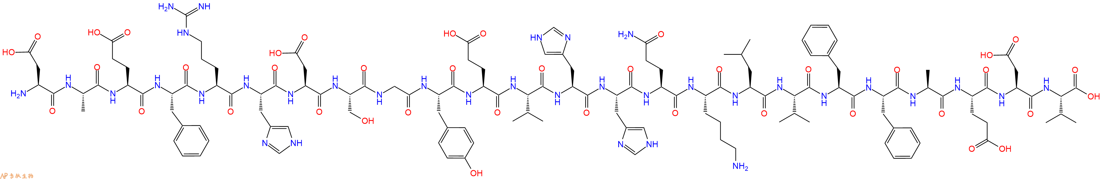 專肽生物產(chǎn)品淀粉肽Amyloid β-Protein (1-24)、Aβ1-24138648-77-8