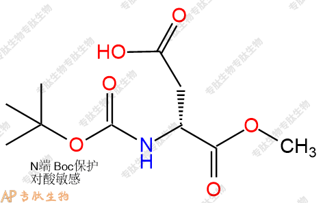 專(zhuān)肽生物產(chǎn)品Boc-DAsp-甲酯化137130-65-5