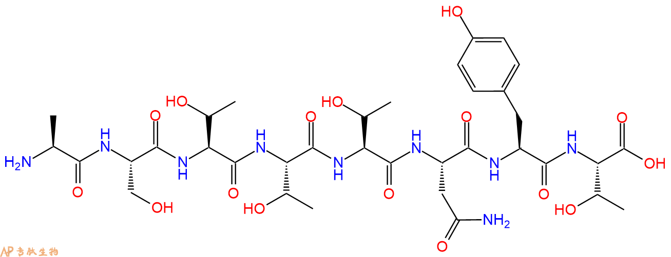 專肽生物產(chǎn)品肽T、Peptide T1610056-01-3/106362-32-7
