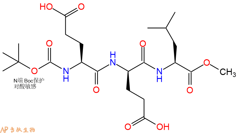 專(zhuān)肽生物產(chǎn)品三肽Boc-Glu-DGlu-Leu--甲酯化72903-47-0