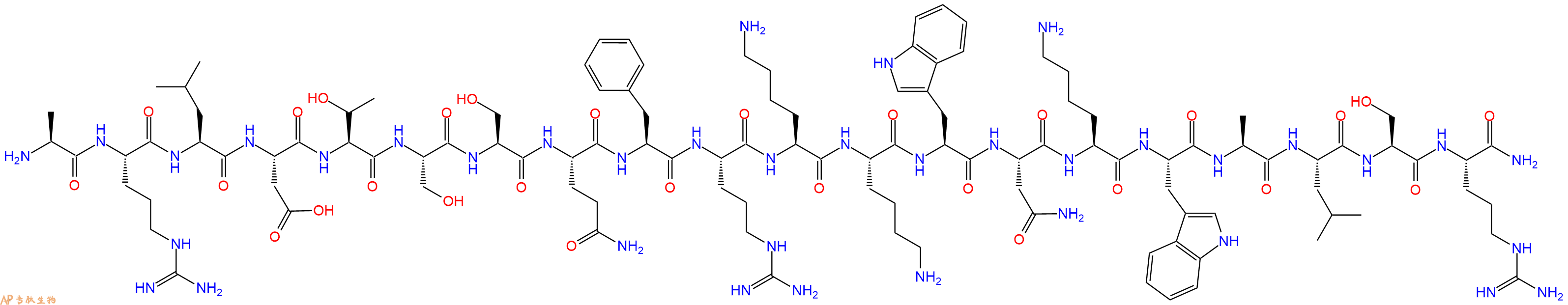 專肽生物產(chǎn)品腎上腺髓質(zhì)素 Pro-Adrenomedullin(N-20), rat167699-60-7