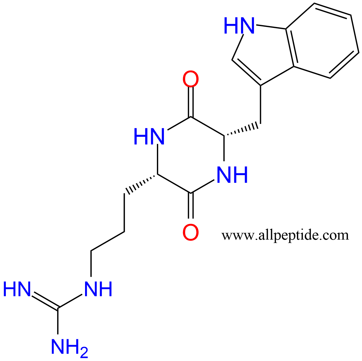 專肽生物產(chǎn)品環(huán)二肽cyclo(Arg-Trp)