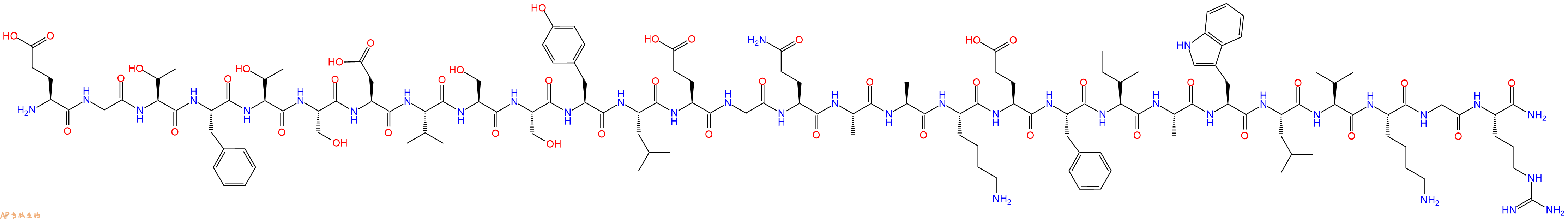 專肽生物產(chǎn)品GLP-1 (9-36) amide (human, bovine, guinea pig, mou161748-29-4