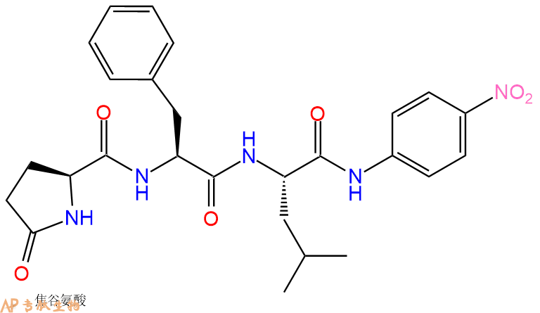 專肽生物產(chǎn)品二肽標(biāo)記肽Pyr-Phe-Leu-對(duì)硝基苯胺85901-57-1