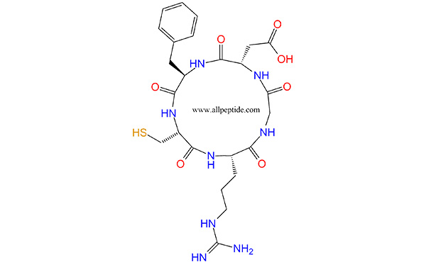 專肽生物產(chǎn)品c(RGD)環(huán)肽：c(RGDfC)、c(RGD-DPhe-C)、cyclo(RGDfC)、cyclo(RGD-DPhe-C)862772-11-0/2171504-31-5