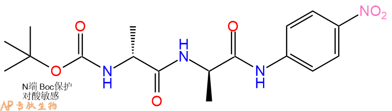 專肽生物產(chǎn)品二肽Nα-Boc-DAla-DAla-對硝基苯胺102292-84-2