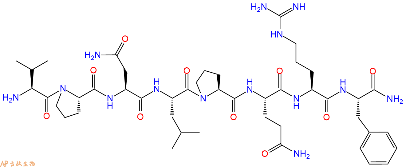 專肽生物產(chǎn)品神經(jīng)肽VF Neuro peptide VF(124-131)(human)、RFRP3 (human)、V-8-F-NH2311309-27-0