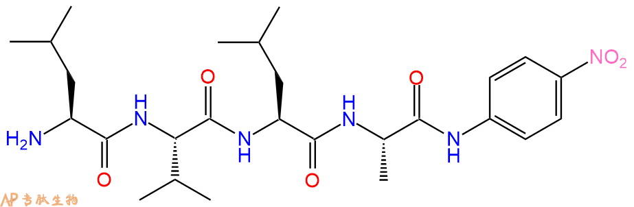 專肽生物產(chǎn)品標記肽H-Leu-Val-Leu-Ala-對硝基苯胺197970-37-9