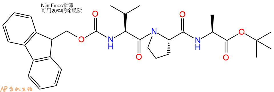 專肽生物產(chǎn)品三肽Fmoc-Val-Pro-Ala-OtBu1269409-88-2