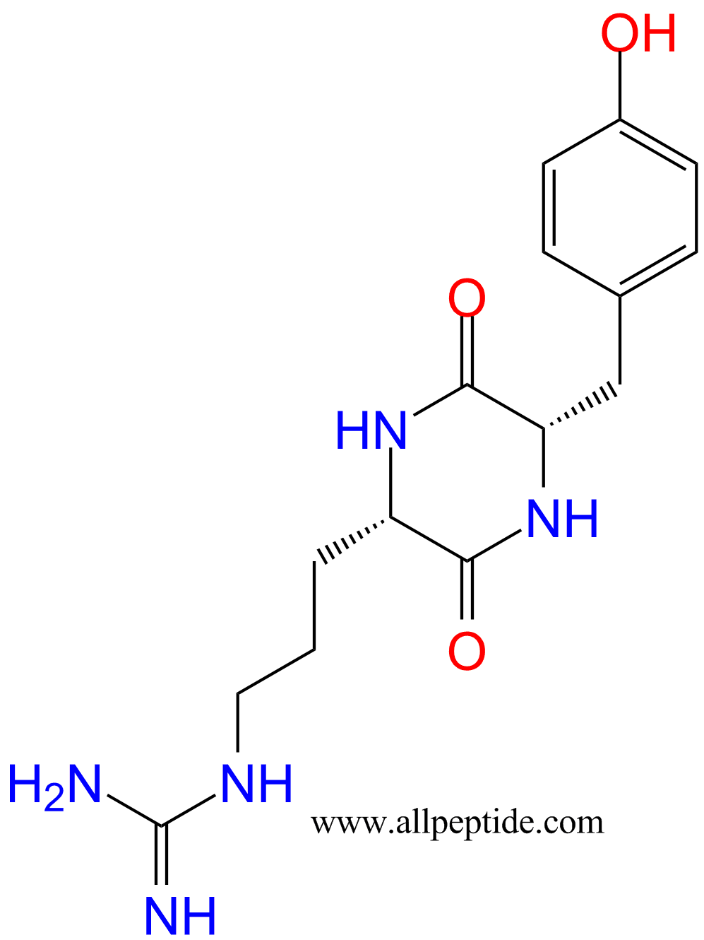 專肽生物產(chǎn)品環(huán)二肽cyclo(Arg-Tyr)