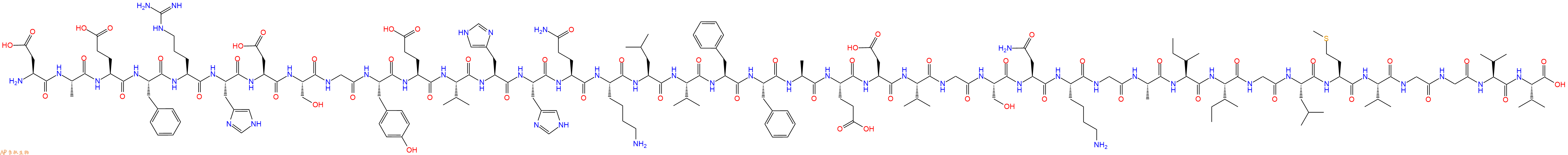 專肽生物產(chǎn)品淀粉肽Amyloid β-Protein (1-40)、Aβ1-40