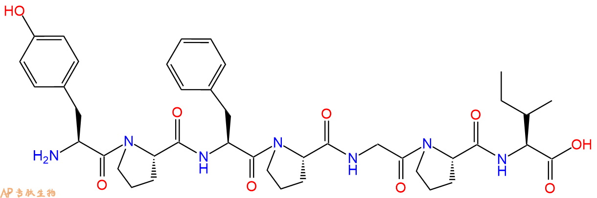 專肽生物產(chǎn)品β-Casomorphin(1-7), bovine72122-62-4