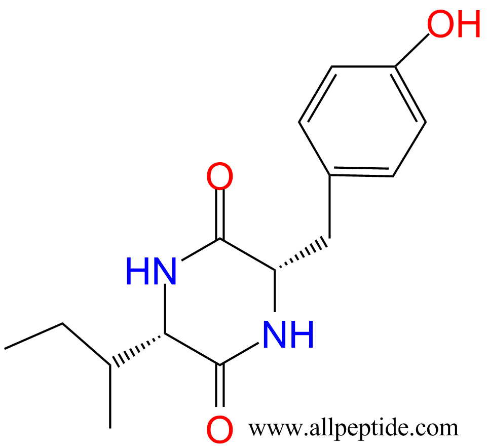 專肽生物產(chǎn)品環(huán)二肽cyclo(Ile-Tyr)