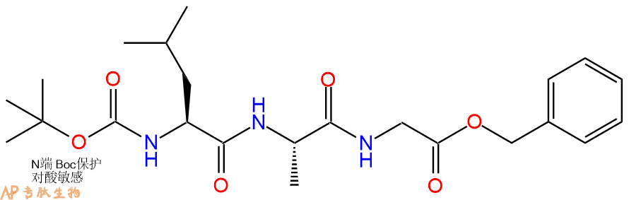 專(zhuān)肽生物產(chǎn)品三肽Boc-Leu-Ala-Gly-芐酯化73870-75-4