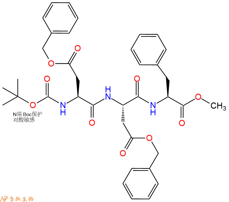 專肽生物產(chǎn)品三肽Boc-Asp(OBzl)-Asp(OBzl)-Phe--甲酯化114670-96-1