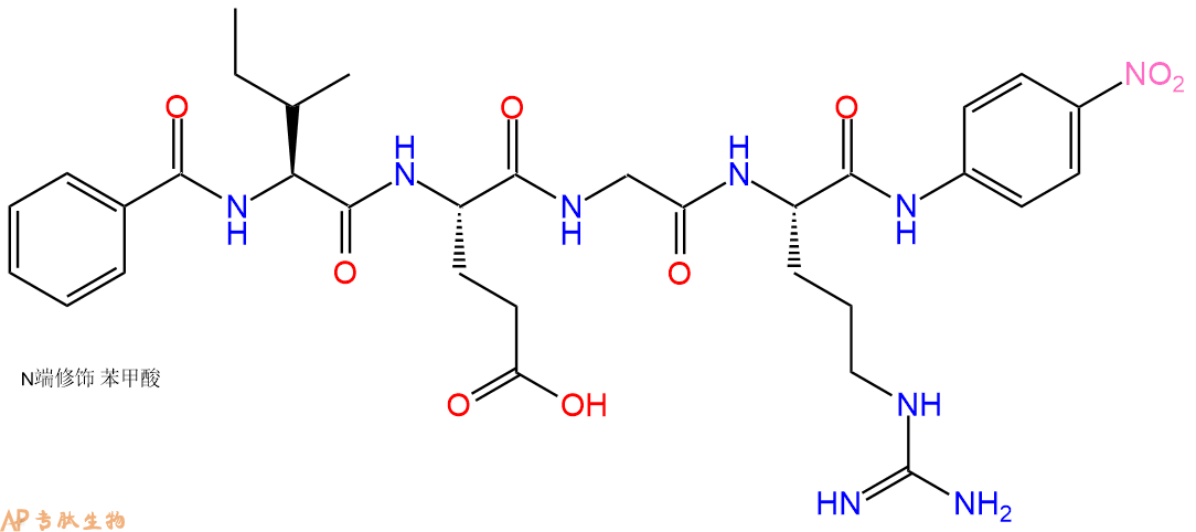 專肽生物產(chǎn)品激肽釋放酶（KLK）底物：BZ-Ile-Glu-Gly-Arg-對(duì)硝基苯胺59068-47-2
