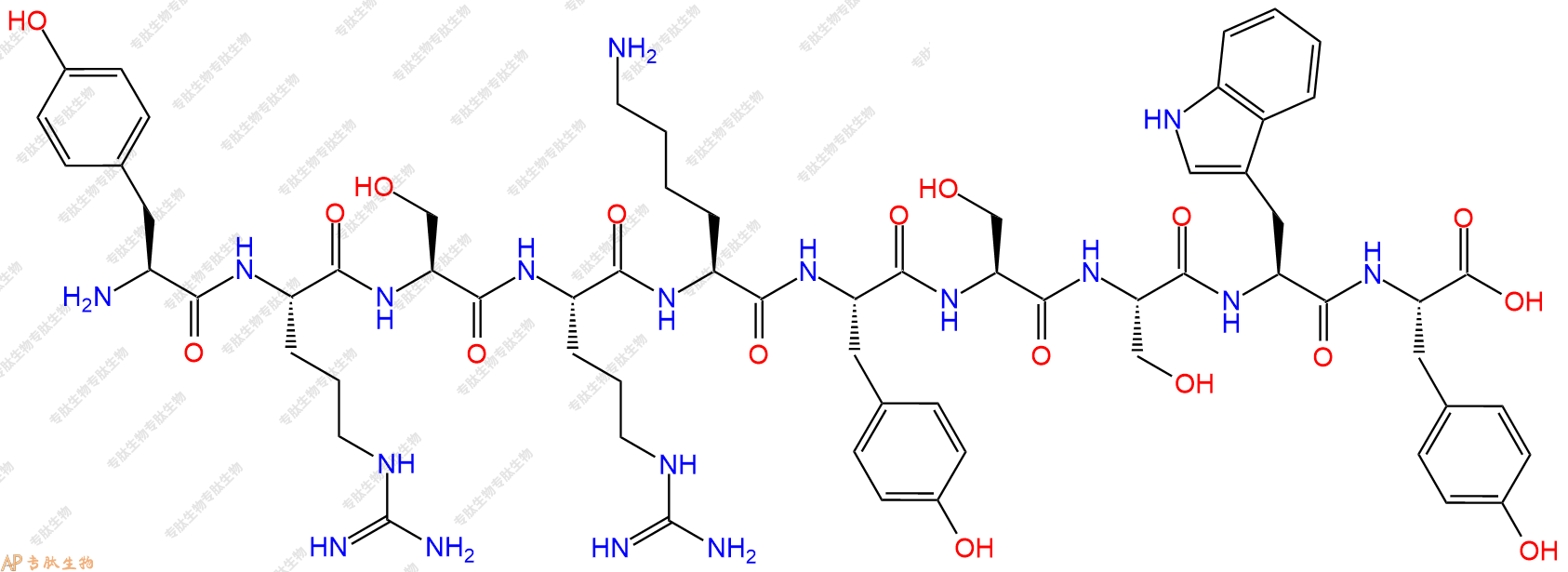 專肽生物產品十肽-12137665-91-9