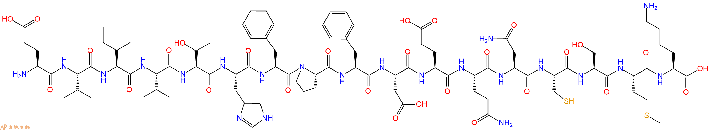 專肽生物產(chǎn)品Ac-醛基化lineReceptora1(129-145)194737-11-6