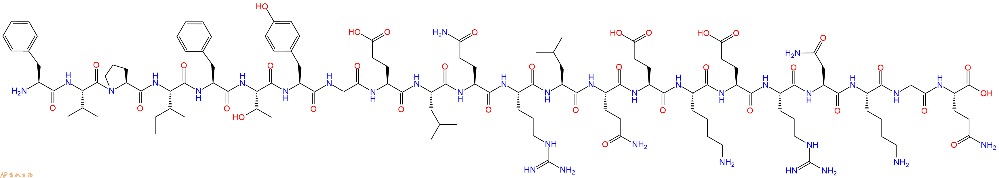 專肽生物產(chǎn)品胃動素[Leu13]Motilin, human, porcine59530-69-7