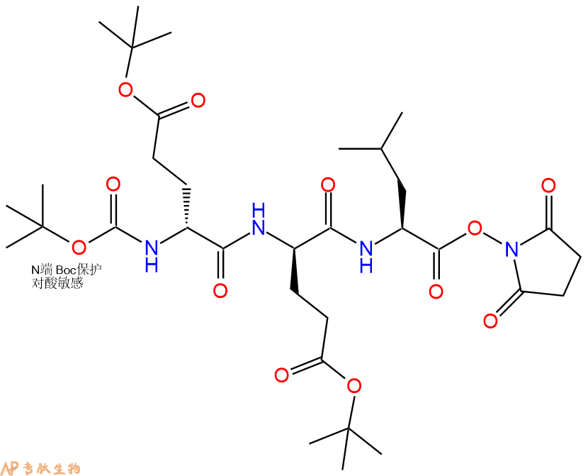 專肽生物產(chǎn)品Boc-DGlu(Bzl)-DGlu(Bzl)-Leu-OSu35793-83-0