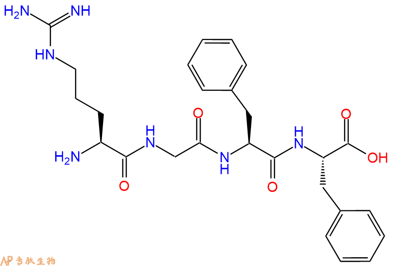 專肽生物產(chǎn)品四肽ARG-Gly-Phe-Phe34367-73-2