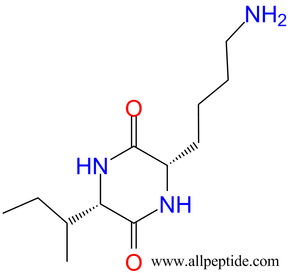 專肽生物產(chǎn)品環(huán)二肽cyclo(Ile-Lys)