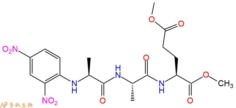 專肽生物產(chǎn)品三肽Dnp-Ala-Ala-Glu(OMe)--甲酯化1418294-76-4