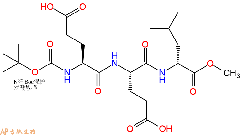 專(zhuān)肽生物產(chǎn)品三肽Boc-Glu-Glu-DLeu--甲酯化77302-73-9