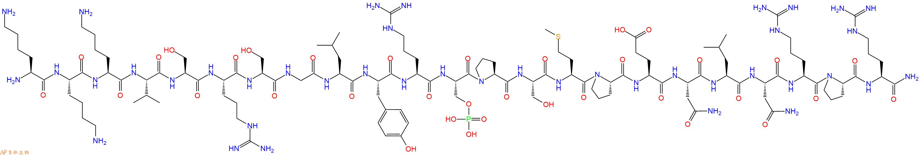 專(zhuān)肽生物產(chǎn)品CHK 1and CHK 2 Substrate, phospho