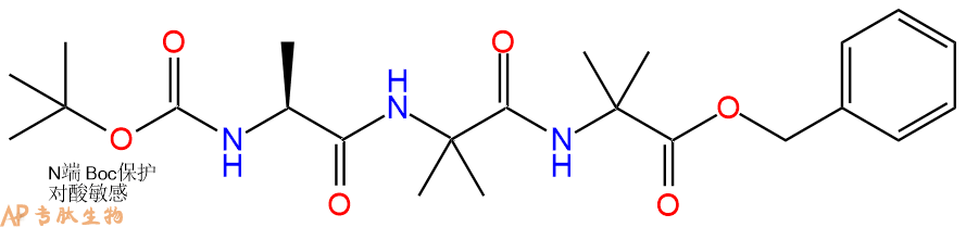 專肽生物產(chǎn)品三肽Boc-Ala-Aib-Aib-芐酯化848866-28-4