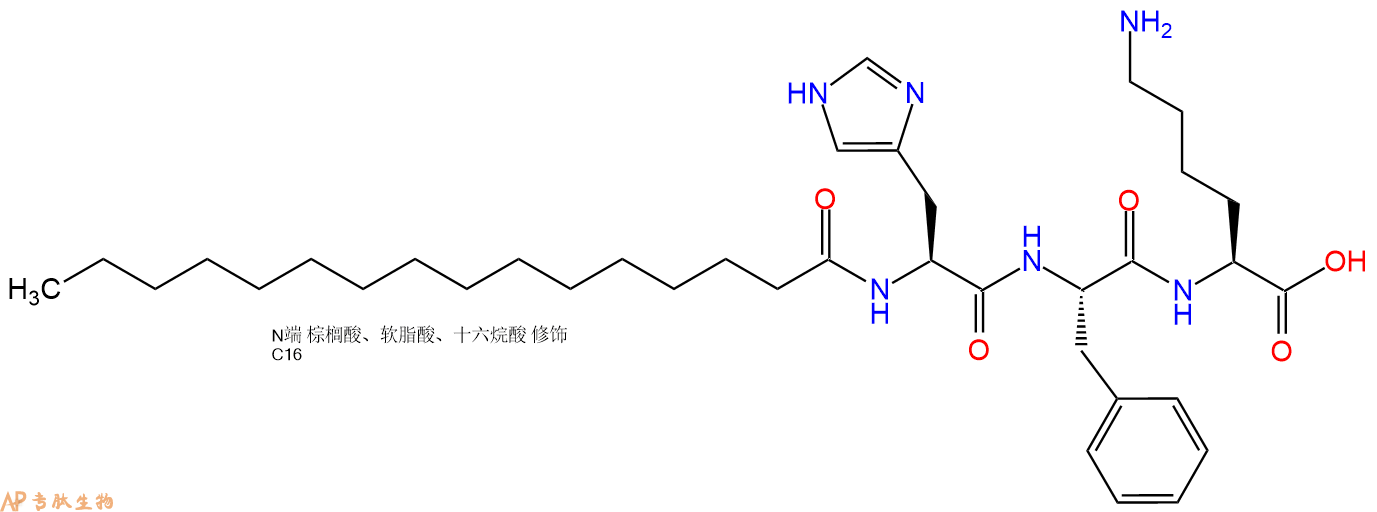 專肽生物產品棕櫚酰三肽-8、Palmitoyl Tripeptide-8936544-53-5