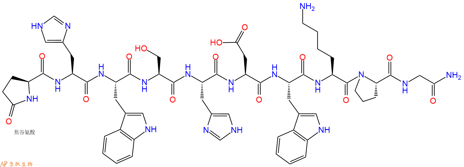 專肽生物產(chǎn)品LGnRH-III, lamprey147859-97-0