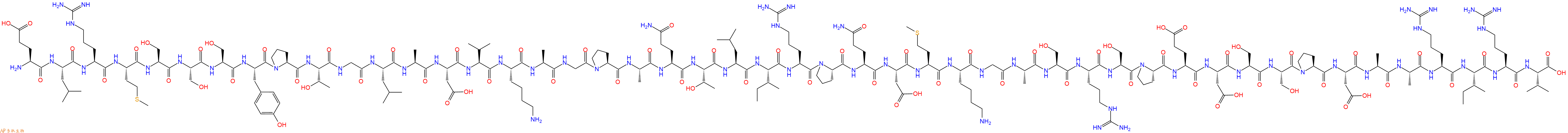 專肽生物產(chǎn)品（人）腎上腺髓質(zhì)素前體肽段（45-92）、Pro-Adrenomedullin(45-92), human166798-69-2