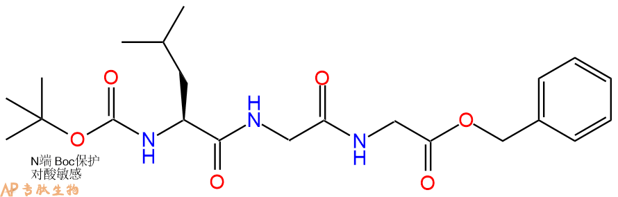 專肽生物產(chǎn)品三肽Boc-Leu-Gly-Gly-芐酯化80452-00-2