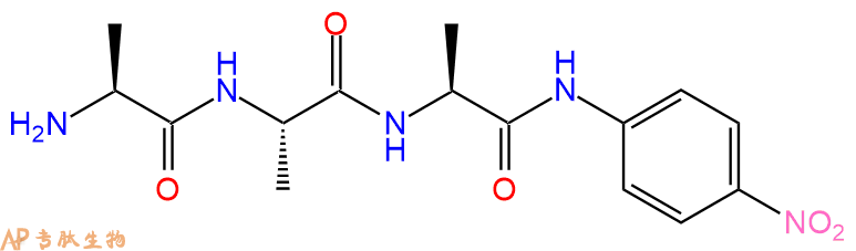 專肽生物產(chǎn)品三肽Pancreatic elastase substrate：Ala-Ala-Ala-對(duì)硝基苯胺50450-80-1