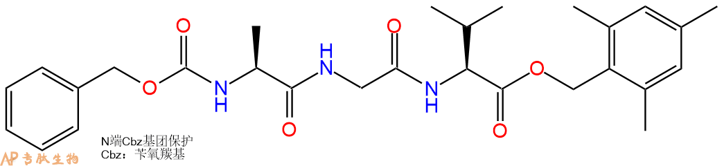 專(zhuān)肽生物產(chǎn)品三肽Cbz-Ala-Gly-Val-OTmb77719-57-4