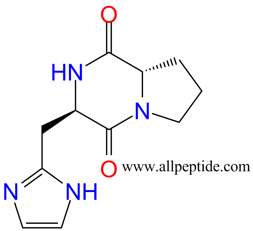 專肽生物產品環(huán)二肽cyclo(DHis-Pro)75685-88-0