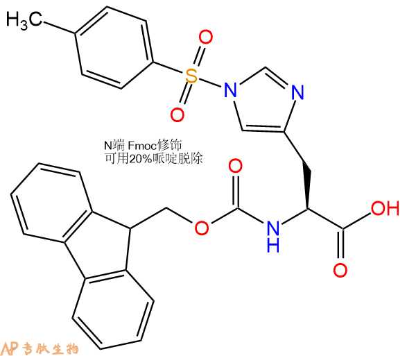 專肽生物產(chǎn)品FMOC-His(TOS)112380-10-6