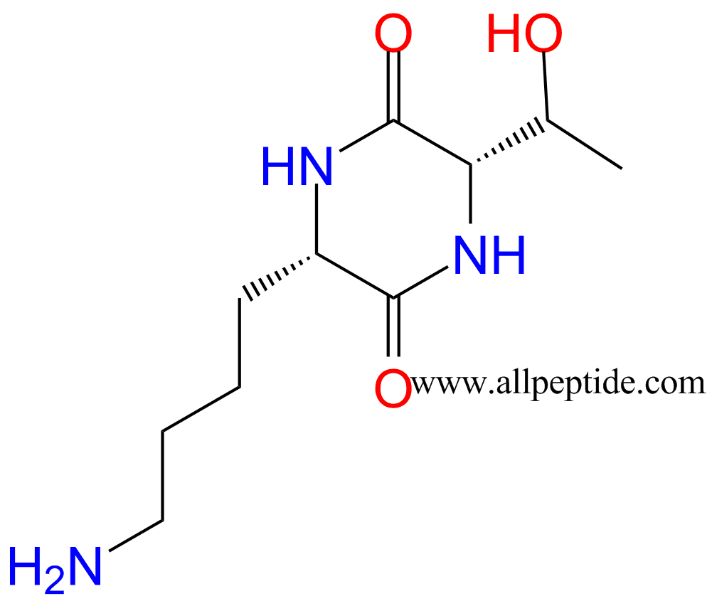 專肽生物產(chǎn)品環(huán)二肽cyclo(Lys-Thr)